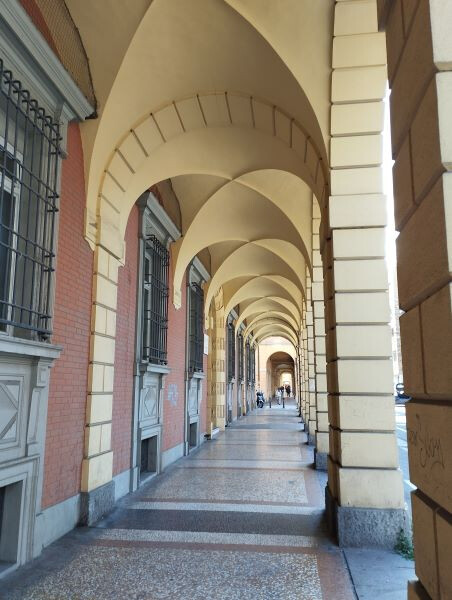 Portico della Casa di riposo Giovanni XXIII