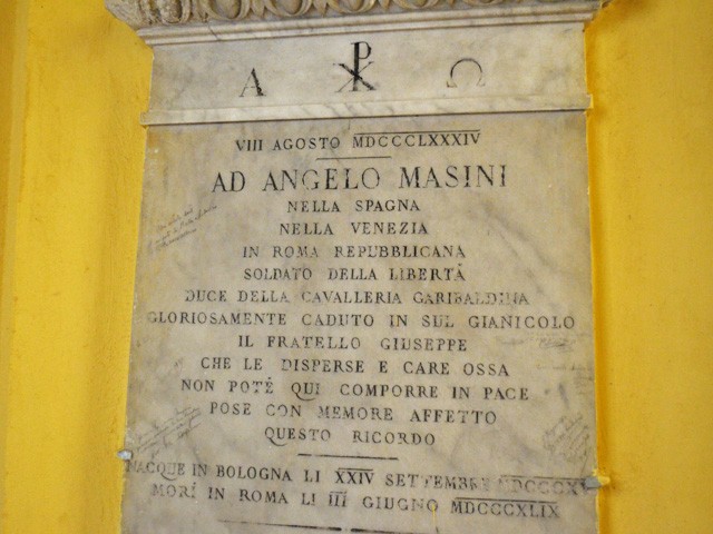 Tomba di Angelo Masini