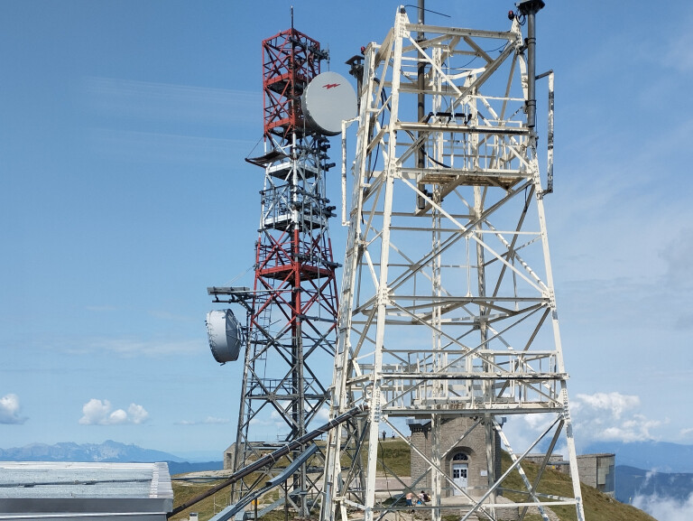 Antenne sulla vetta