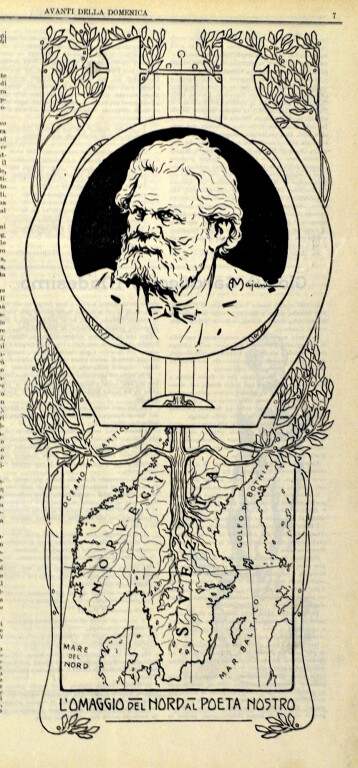 image of L'omaggio del Nord al poeta nostro