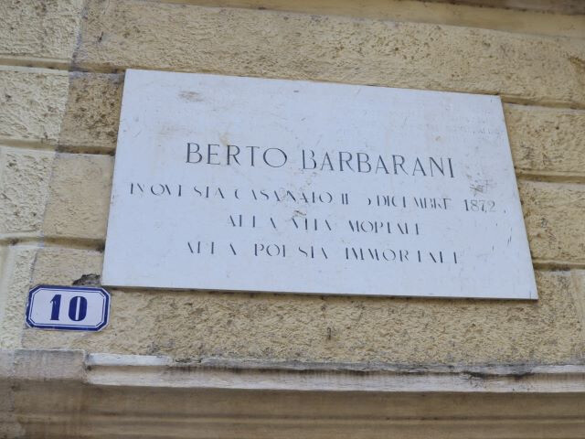 Casa natale di Berto Barbarani 