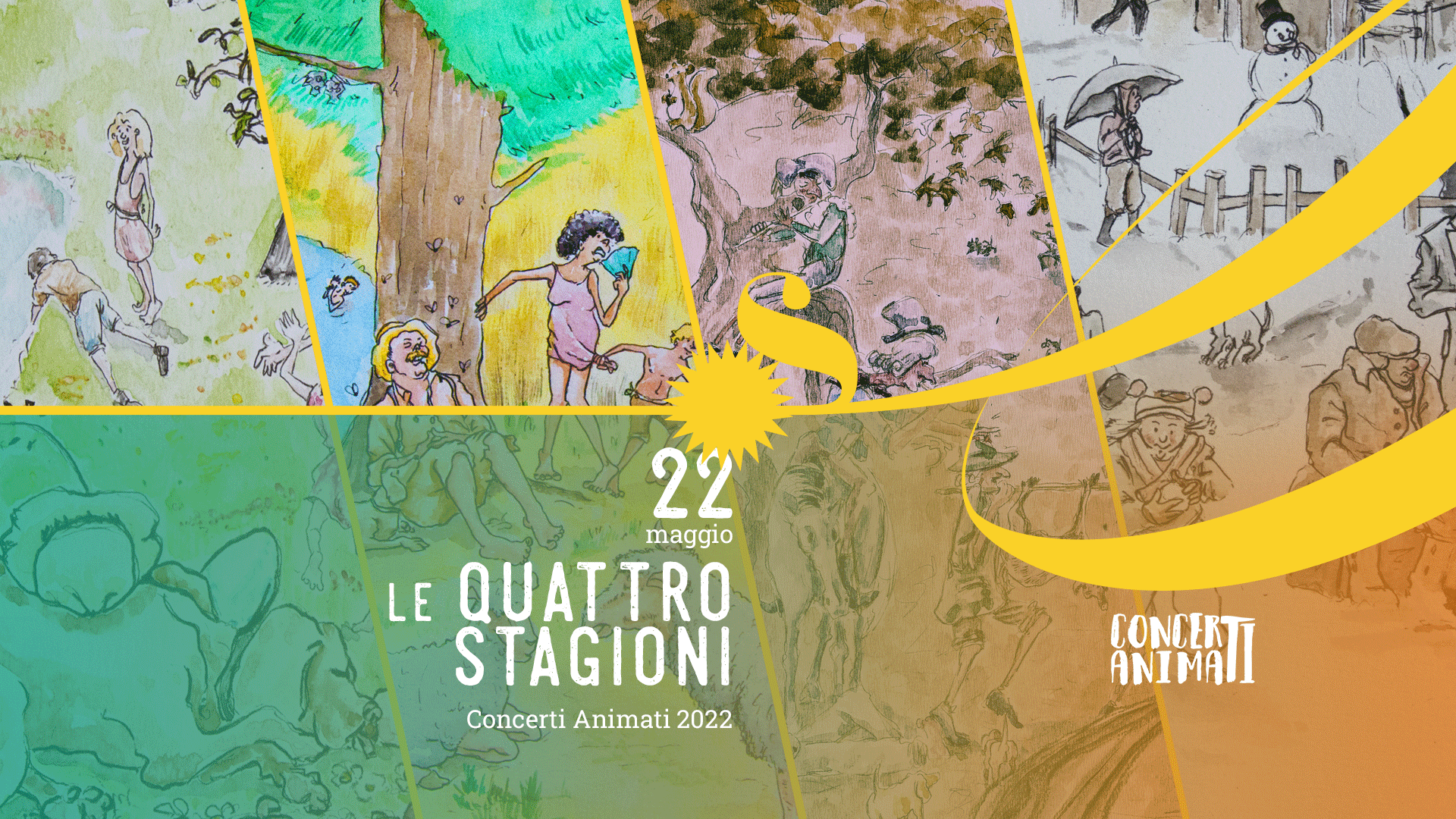 copertina di Concerti Animati | Le Quattro Stagioni