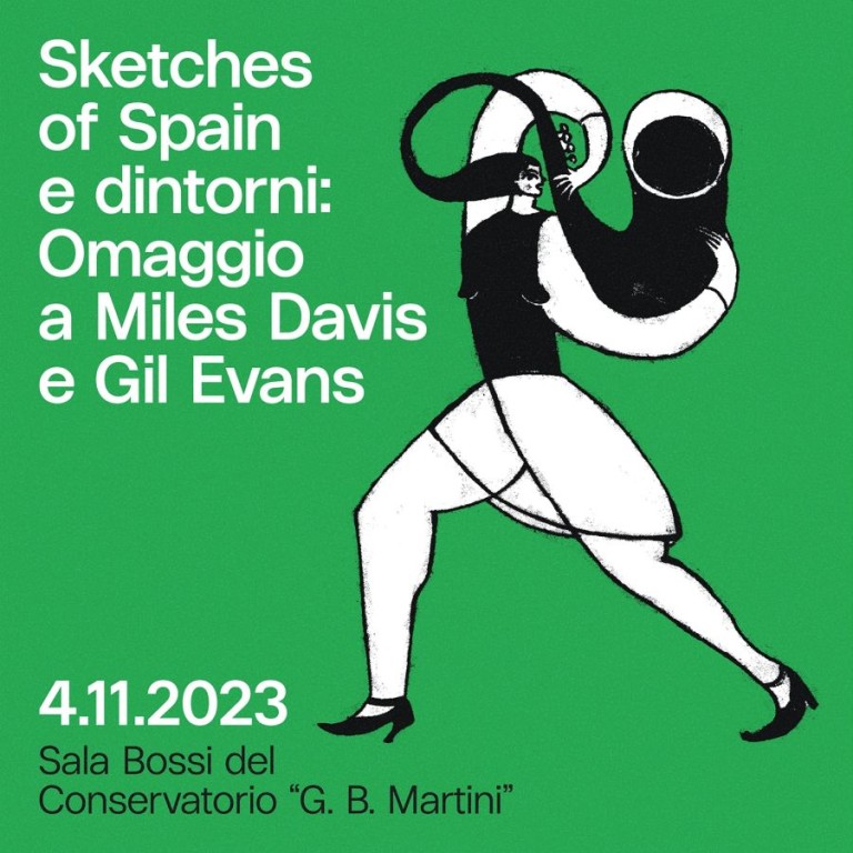 copertina di Martini Big Band | Sketches of Spain e dintorni: Omaggio a Miles Davis e Gil Evans