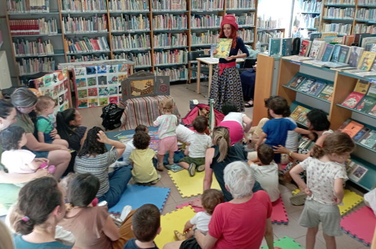 immagine di Halloween in biblioteca