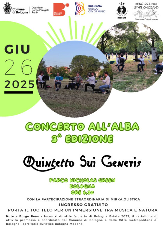 cover of Concerto all’alba del Quintetto Sui Generis