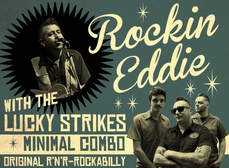 copertina di Rockin Eddie with The Lucky Strikes