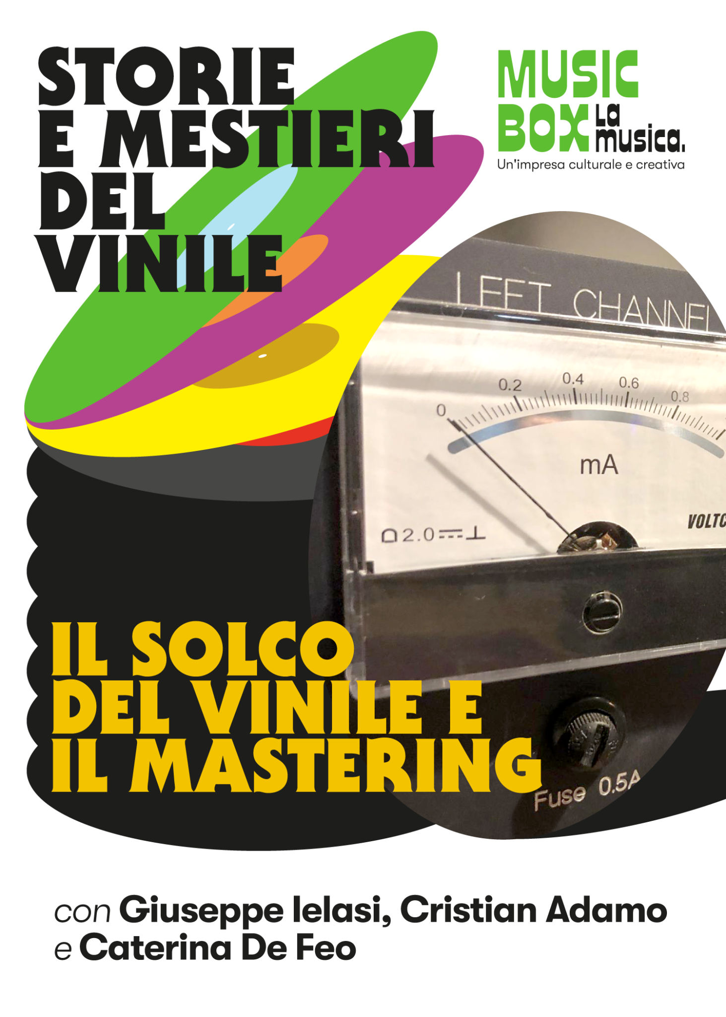 cover of Il solco del vinile e il mastering