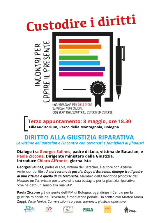 Rassegna: 𝐂𝐮𝐬𝐭𝐨𝐝𝐢𝐫𝐞 𝐢 𝐝𝐢𝐫𝐢𝐭𝐭𝐢. 𝐈𝐧𝐜𝐨𝐧𝐭𝐫𝐢 𝐩𝐞𝐫 𝐜𝐚𝐩𝐢𝐫𝐞 𝐢𝐥 𝐩𝐫𝐞𝐬𝐞𝐧𝐭𝐞