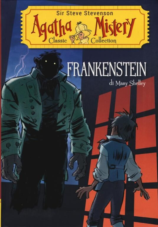 copertina di Frankenstein di Mary Shelley