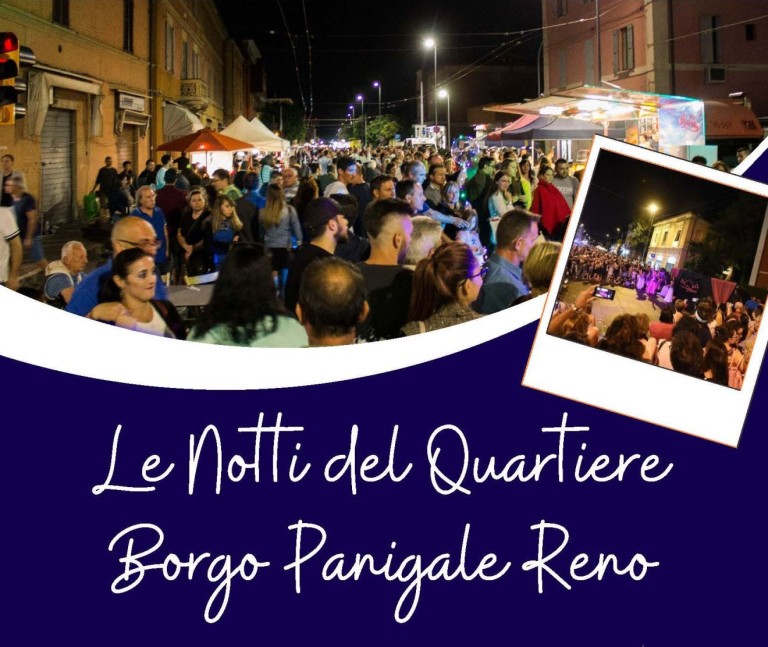 copertina di Le Notti del Quartiere Borgo Panigale Reno