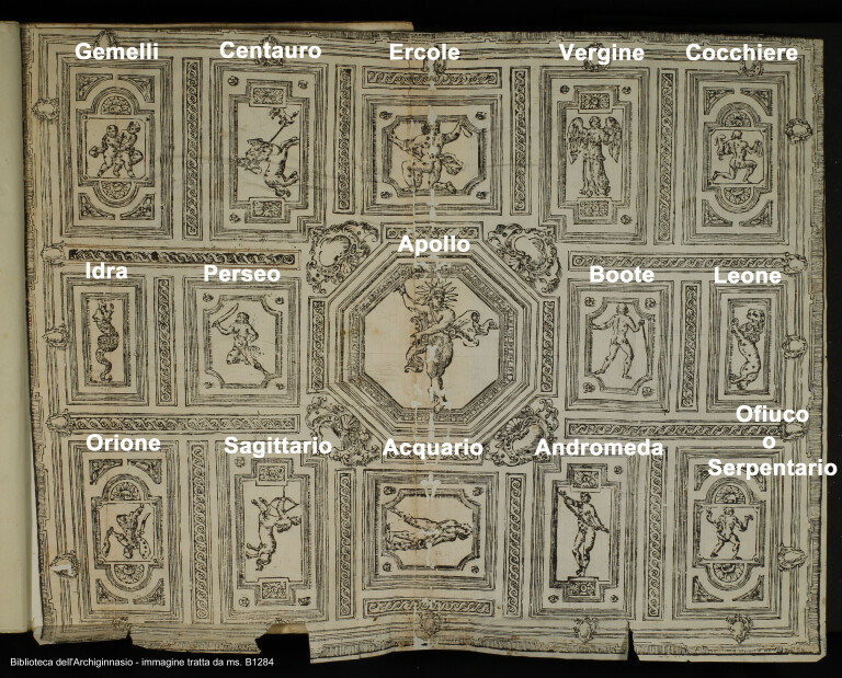 Soffitto del teatro anatomico