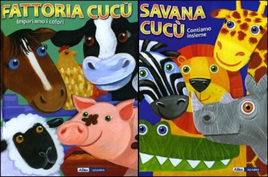 copertina di Fattoria  cucù
Savana cucù
Istituto Geografico De Agostini, 2009 (Abracadabra)
dai 2 anni