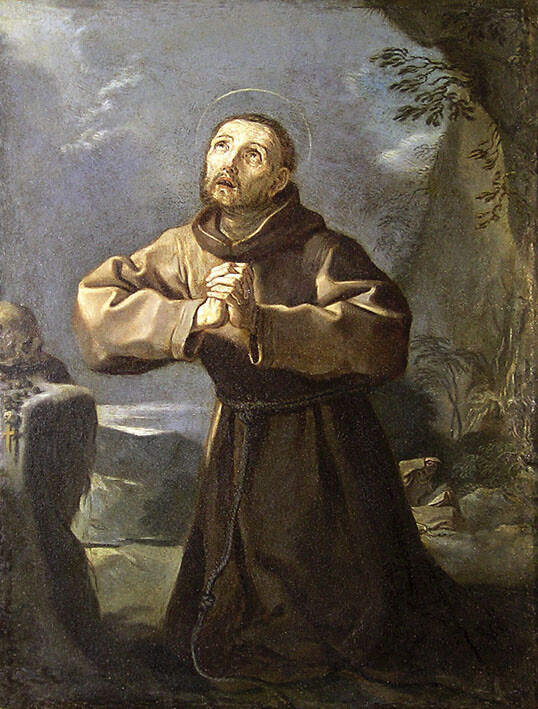 cover of San Francesco nell'iconografia barocca | Mostra