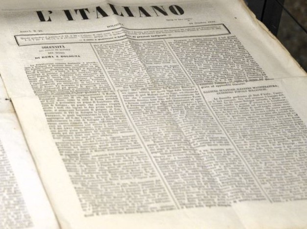 Copia del giornale "L'Italiano"
