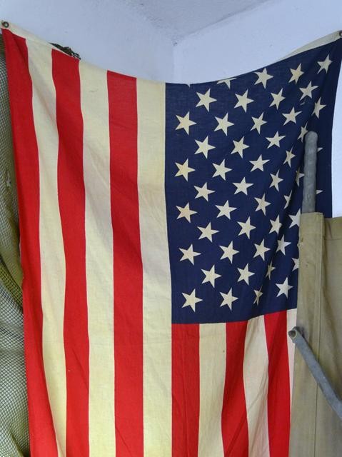 Bandiera USA - Mostra permanente di Tolè sulla Linea Gotica