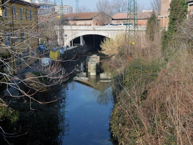 Il canale Navile di Bologna