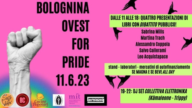 copertina di Bolognina Ovest for Pride