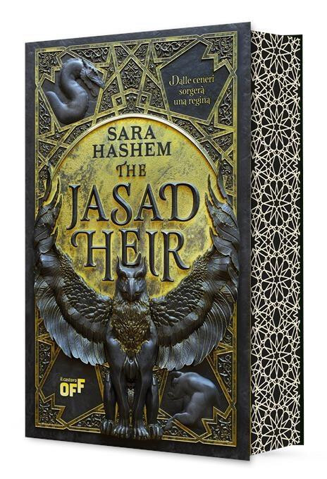 copertina di Dalle ceneri sorgerà una regina. The Jasad Heir