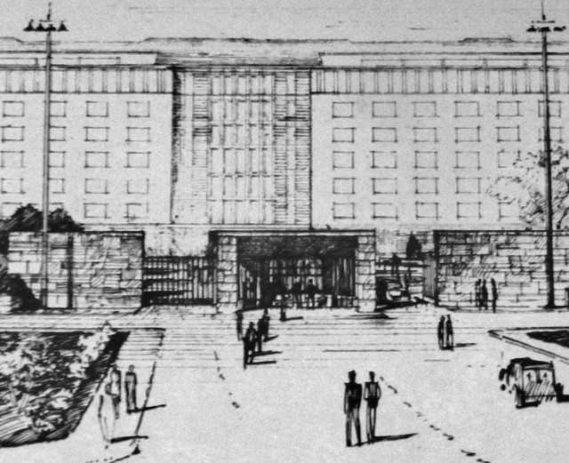 Progetto per il nuovo Ospedale Maggiore - 1952