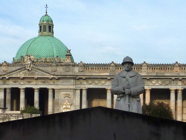 Ossario dei caduti della Prima guerra mondiale - Cimitero della Certosa (BO)