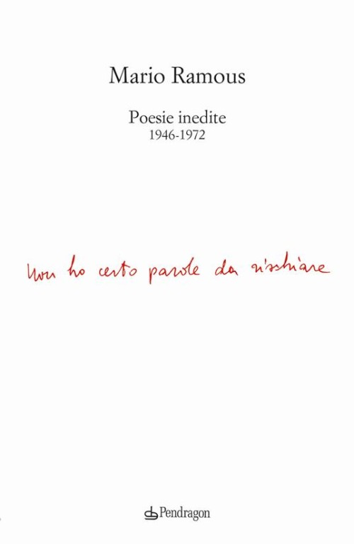 copertina di Poesie inedite 1946-1972