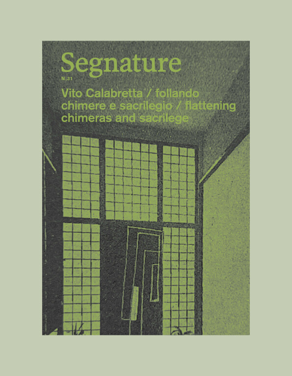 copertina di Segnature, n. 31