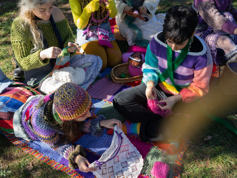 copertina di Crochet club