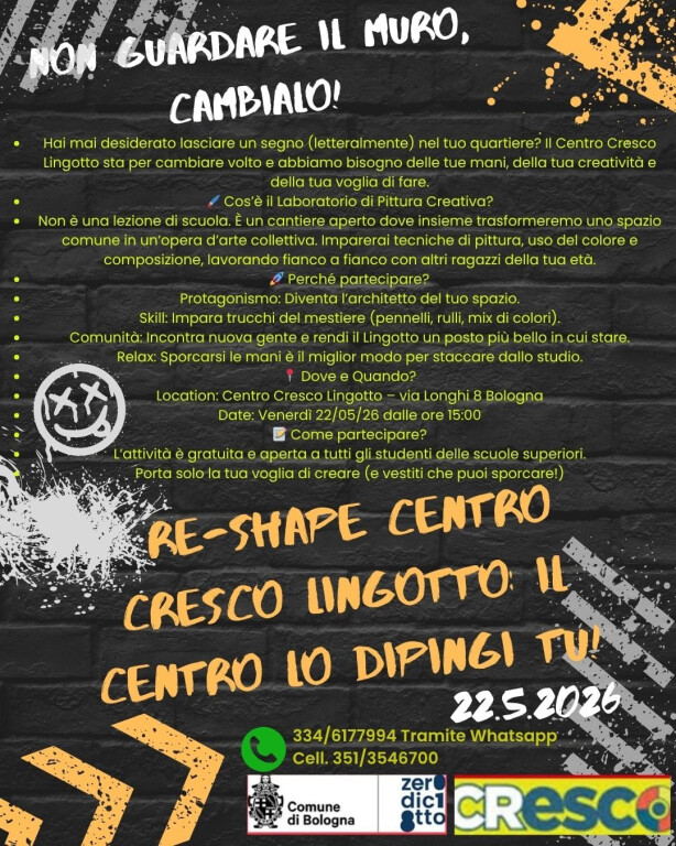 immagine di Non guardare il muro, cambialo!