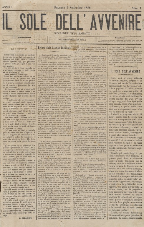 immagine di Il sole dell'avvenire, 3 settembre 1882