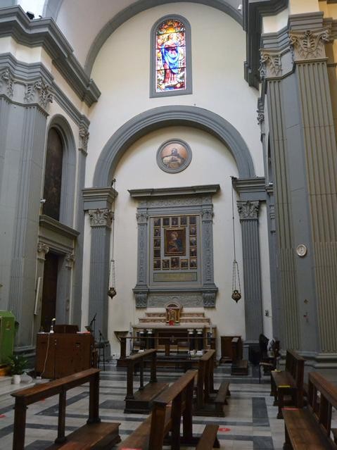 Chiesa di S.M delle Grazie in S. Pio V (BO) - interno