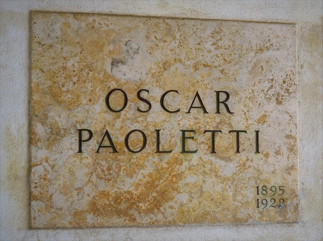 Tomba di Oscar Paoletti 