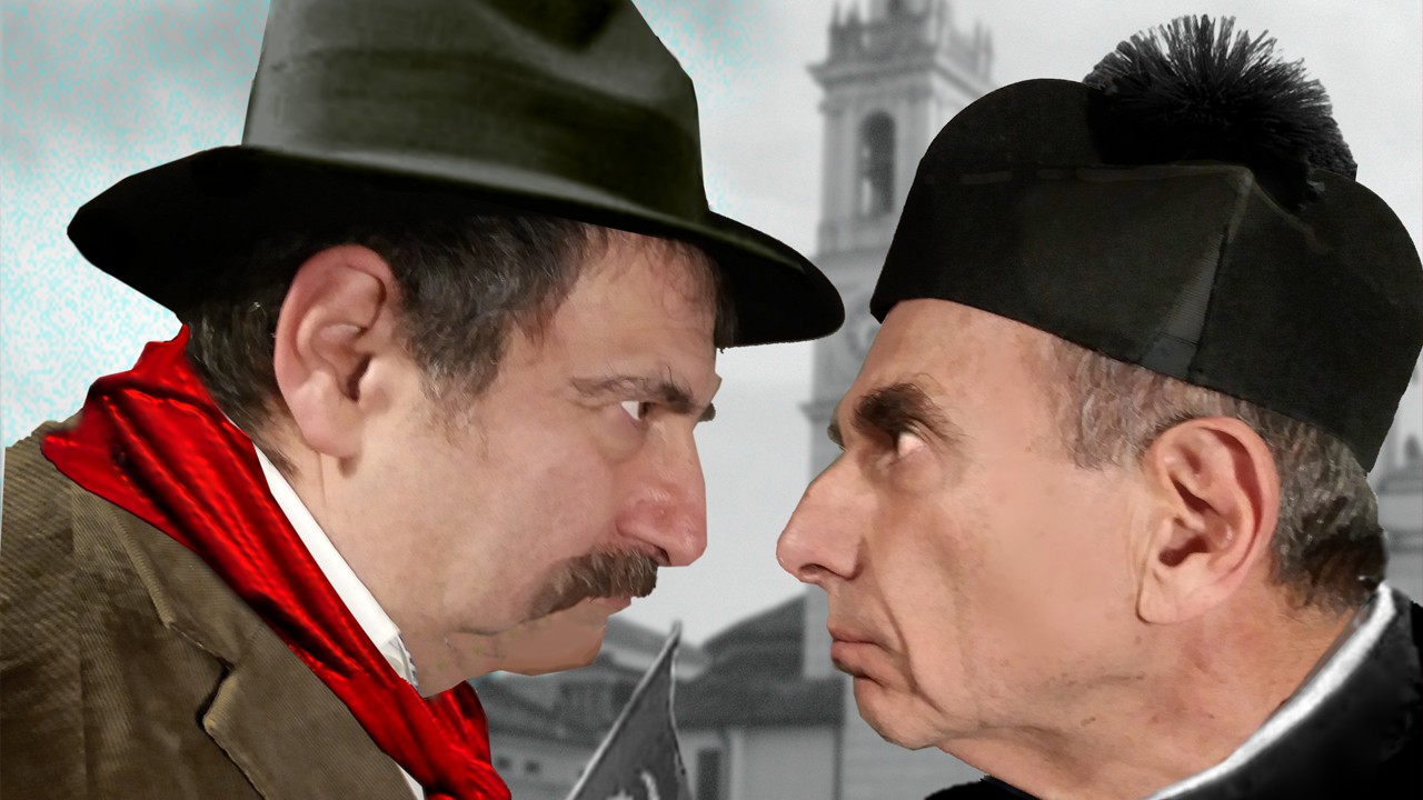 copertina di Don Camillo e Peppone