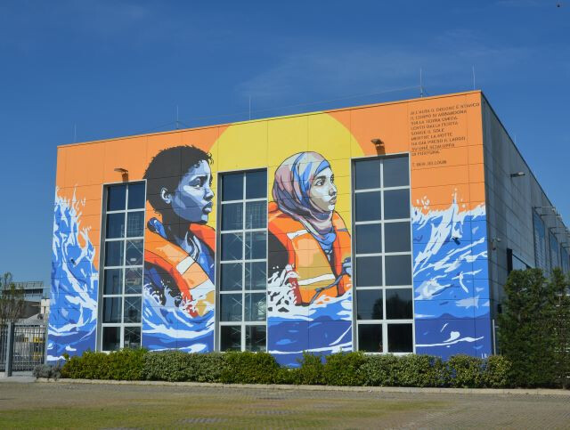 Murale "Una nuova alba"
