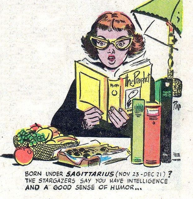 Sagittarius girls are smart, 1953