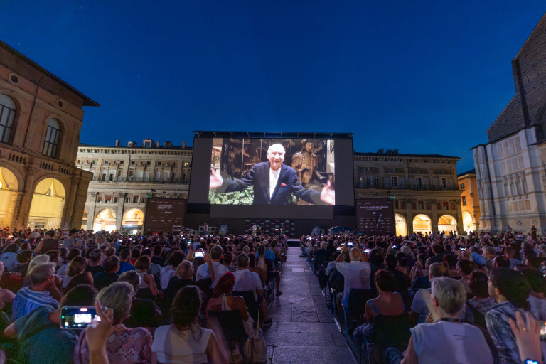 Mel Brooks Piazza Maggiore