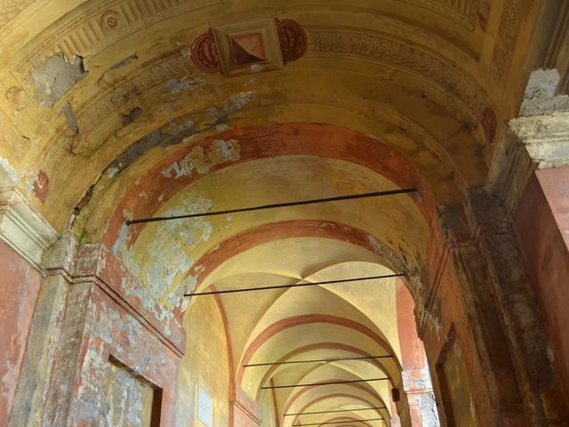 Il portico di San Luca nei pressi del santuario