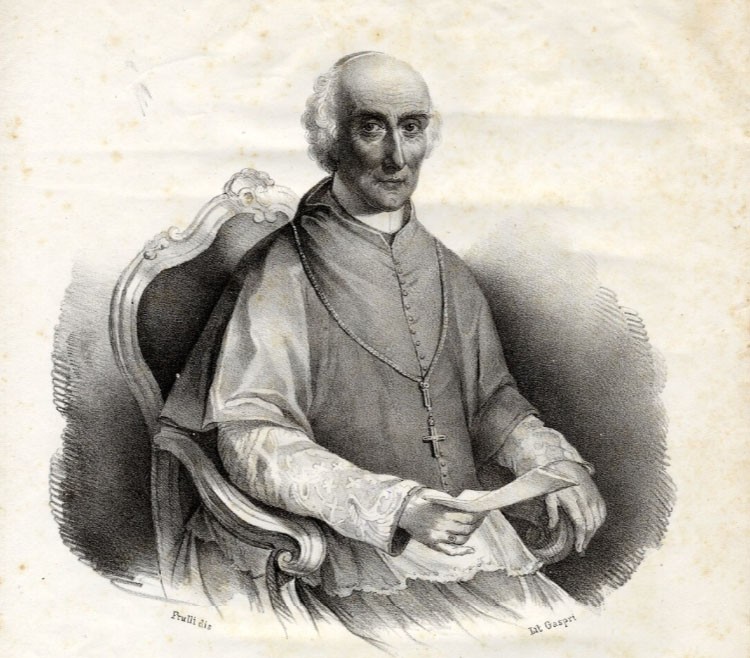 L'Arcivescovo di Bologna cardinale Carlo Opizzoni