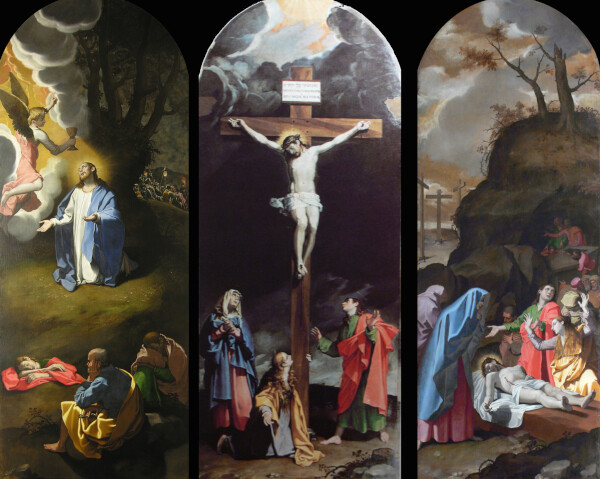 copertina di La preghiera del silenzio e la pittura di Bartolomeo Cesi