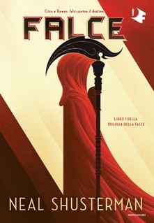 copertina di Falce Neal Shusterman, Oscar Mondadori, 2020