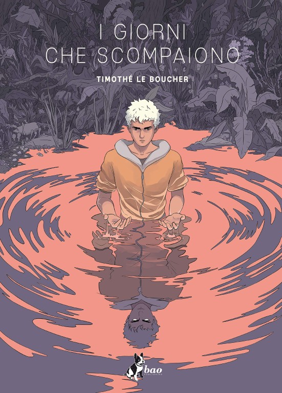 copertina di Timothé Le Boucher, I giorni che scompaiono, Milano, Bao Publishing, 2019