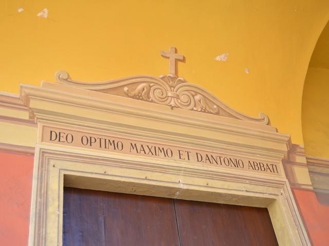 Chiesa di Sant'Antonio di Savena - ingresso - particolare