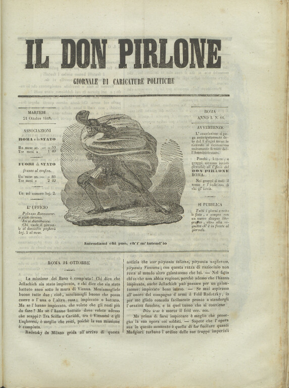 immagine di Una vita spericolata: «Il Don Pirlone»