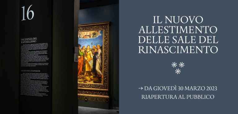 copertina di Nuovo allestimento delle Sale del Rinascimento in Pinacoteca