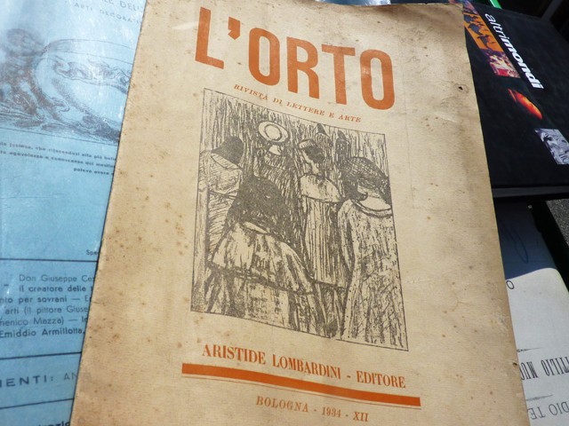 Numero della rivista "L'Orto"