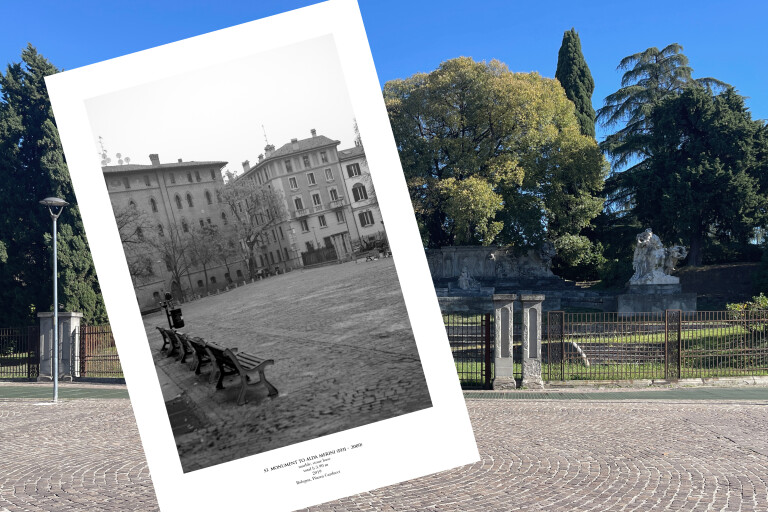 copertina di Unlikely Monuments. In dialogue. Merini / Carducci