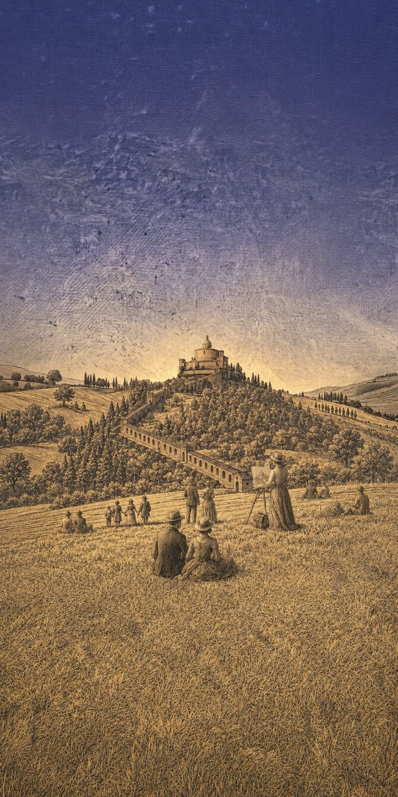 Fuori Porta. Cartolina 2. Il colle dei miracoli