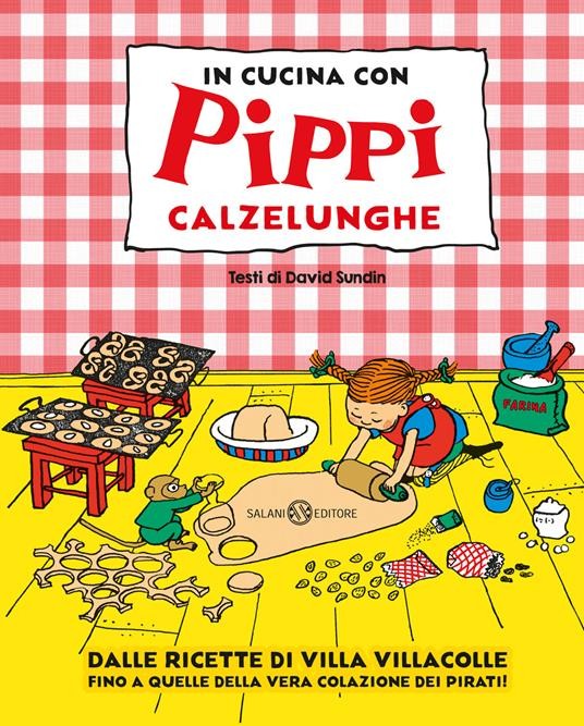 copertina di In cucina con Pippi Calzelunghe