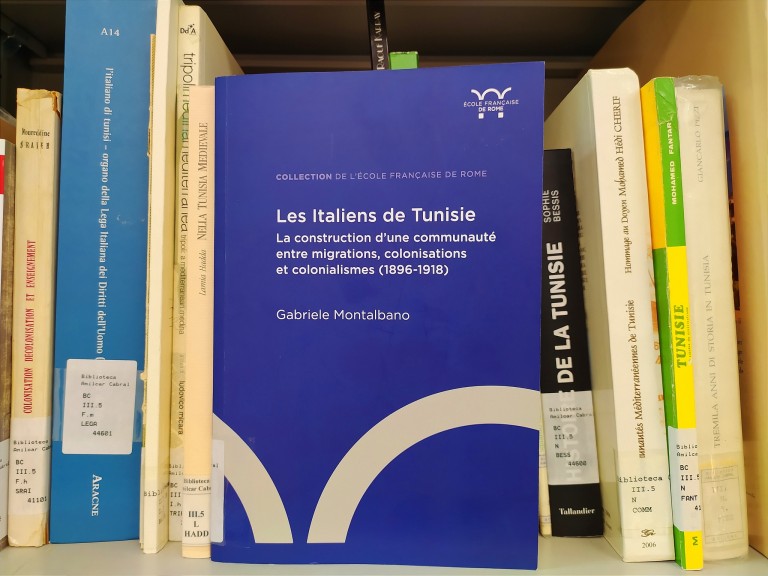 copertina di Les Italiens de Tunisie 