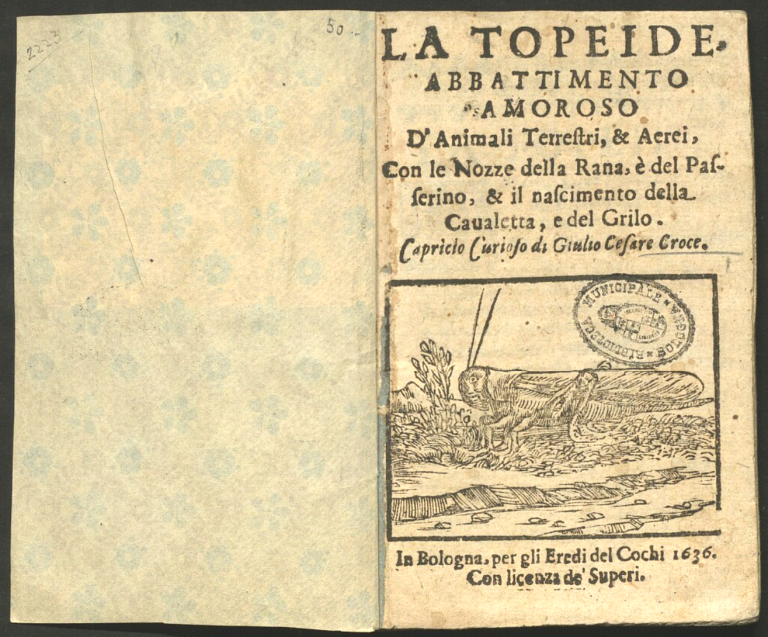 image de Giulio Cesare Croce, La Topeide (1636)