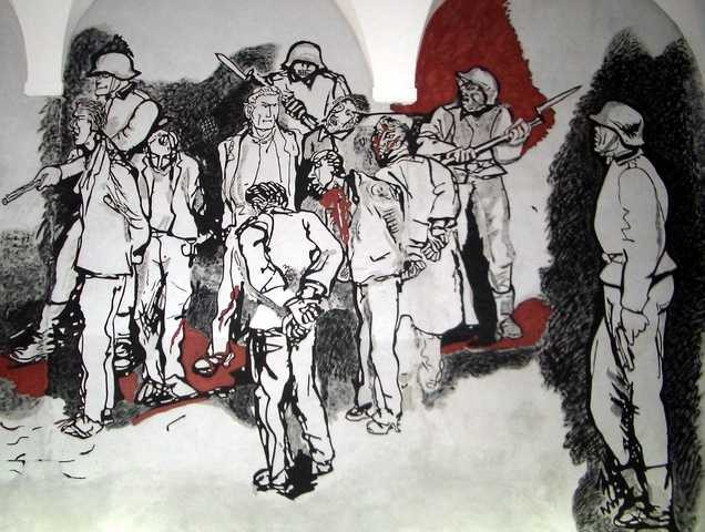 Museo del Deportato - Murale di Renato Guttuso
